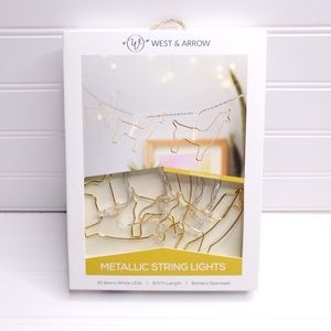 West & Arrows Alpaca Metallic String Lights